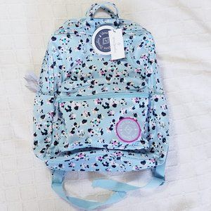 Vera Bradley Backpack Blue Floral